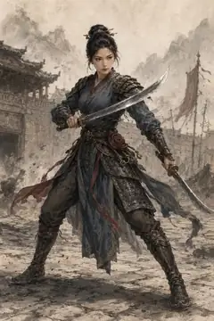 扈三娘画像